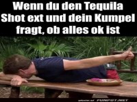 Wenn der letzte Tequila zu hart war
