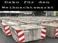 Weihnachtsmarkt mit Betoncharme