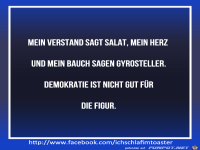 Demokratie ist nicht gut
