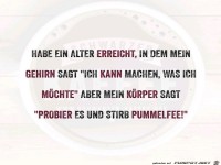 Man wird nicht jünger
