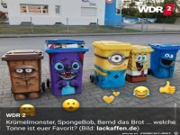 Lustige M�lltonnen