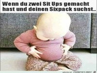 Wo ist mein Sixpack?