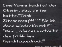 Eine Nonne