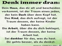 Denk immer dran
