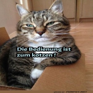 fun-Bild: Schlechte Bedienung