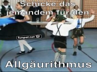 Traditioneller Tanz im Allgäu