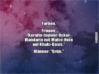 Wenn Farben ein Geschlechterkampf w�ren