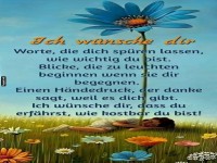 Blumige Wnsche und ein Nickerchen