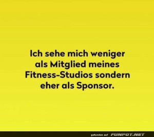 fun-Bild: Fitnessstudio oder Spendentopf?