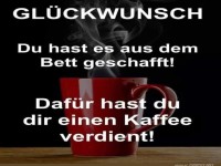 Kaffee-Olympics: Goldmedaille f�rs Aufstehen!