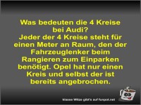 Was bedeuten die 4 Kreise bei Audi?