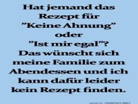 Keine Ahnung