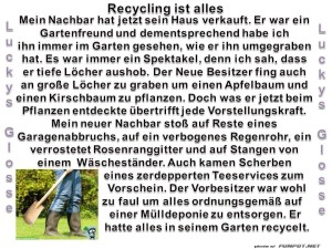 herz-Bild: Recycling ist alles