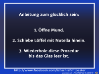 Anleitung zum Gluecklichsein