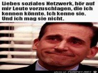 H�r auf mir Leute vorzuschlagen