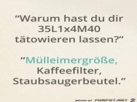 Interessantes Tattoo