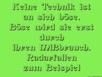 technik missbrauchen