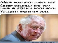 Pl�tzlich hat er einen Vollzeitjob