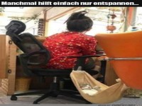 Einfach mal abh�ngen