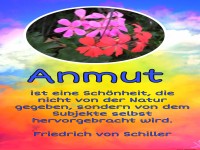 Anmut ist eine Sch�nheit