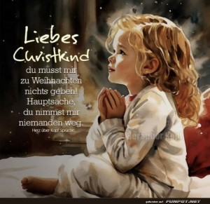 herz-Bild: Liebes Christkind