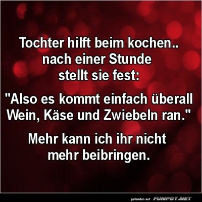 Kochkunst:-Auf-dem-Niveau-von-Wein-und-Käse.jpg von Lennox44