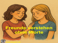 Freunde verstehen ohne Worte