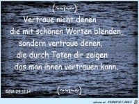 Vertraue nicht denen