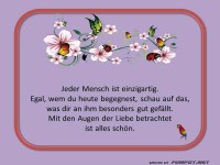 Jeder Mensch ist einzigartig