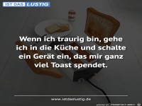 Ein Ger�t, das viel Toast spendet