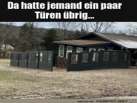 Paar T�ren �brig