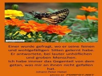 Wo hat man Sitten gelernt