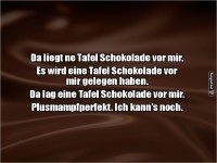 Grammatikunterricht mit Schokolade