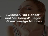 Vom Hengst zum H�ngst - Entspannung pur!