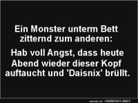 Monsterplausch unterm Bett