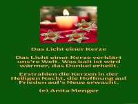 das licht einer kerze
