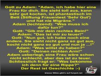 Gott zu Adam