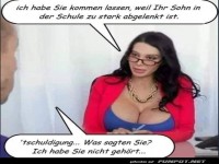 Schulkonferenz mit Ablenkungsfaktor!