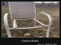 Das Garten-Bidet