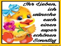 Super schoenen Sonntag