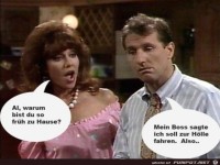 Warum bist du so fr�h zu Hause ?