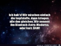 Mischen aller Impfstoffe