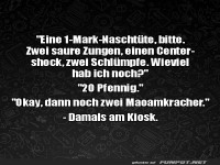 So war das früher