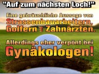 Humorvolle Aussage zu verschiedenen Berufen