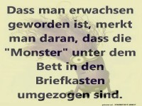 Erwachsenwerden und die Monster im Briefkasten