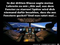 Hr auf, aus dem Fenster...