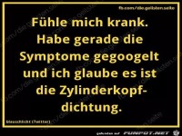 ich fühle mich krank