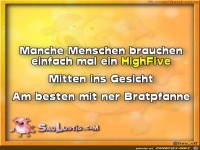 Manche-Menschen-brauchen-einen-HighFive