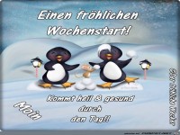 Froehlichen Wochenstart