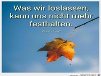 Was wir loslssen